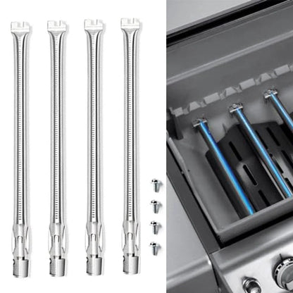 4 x 49.5cm 304 Stainless Steel Gas Grill Burners for Weber Genesis 300