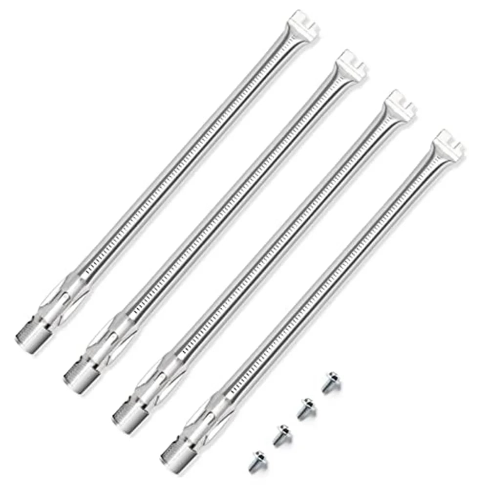 4 x 49.5cm 304 Stainless Steel Gas Grill Burners for Weber Genesis 300