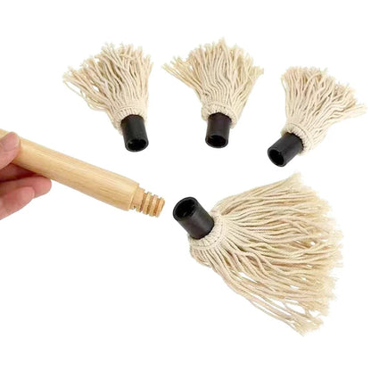 BBQ Basting Brush, PP, Cotton Sand and Oak, 28.5cm