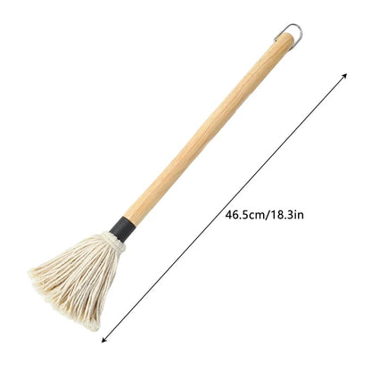 BBQ Basting Brush, PP, Cotton Sand and Oak, 28.5cm - WHITE