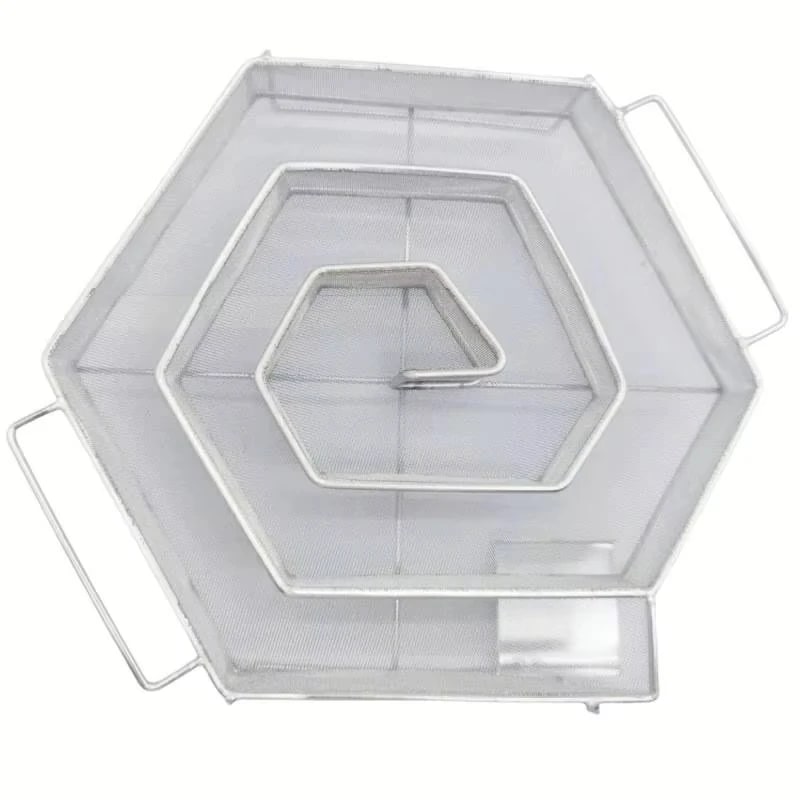 buyyes Cold Smoke Generator M Metal BBQ Smoker, Silver, 4.5cm - B