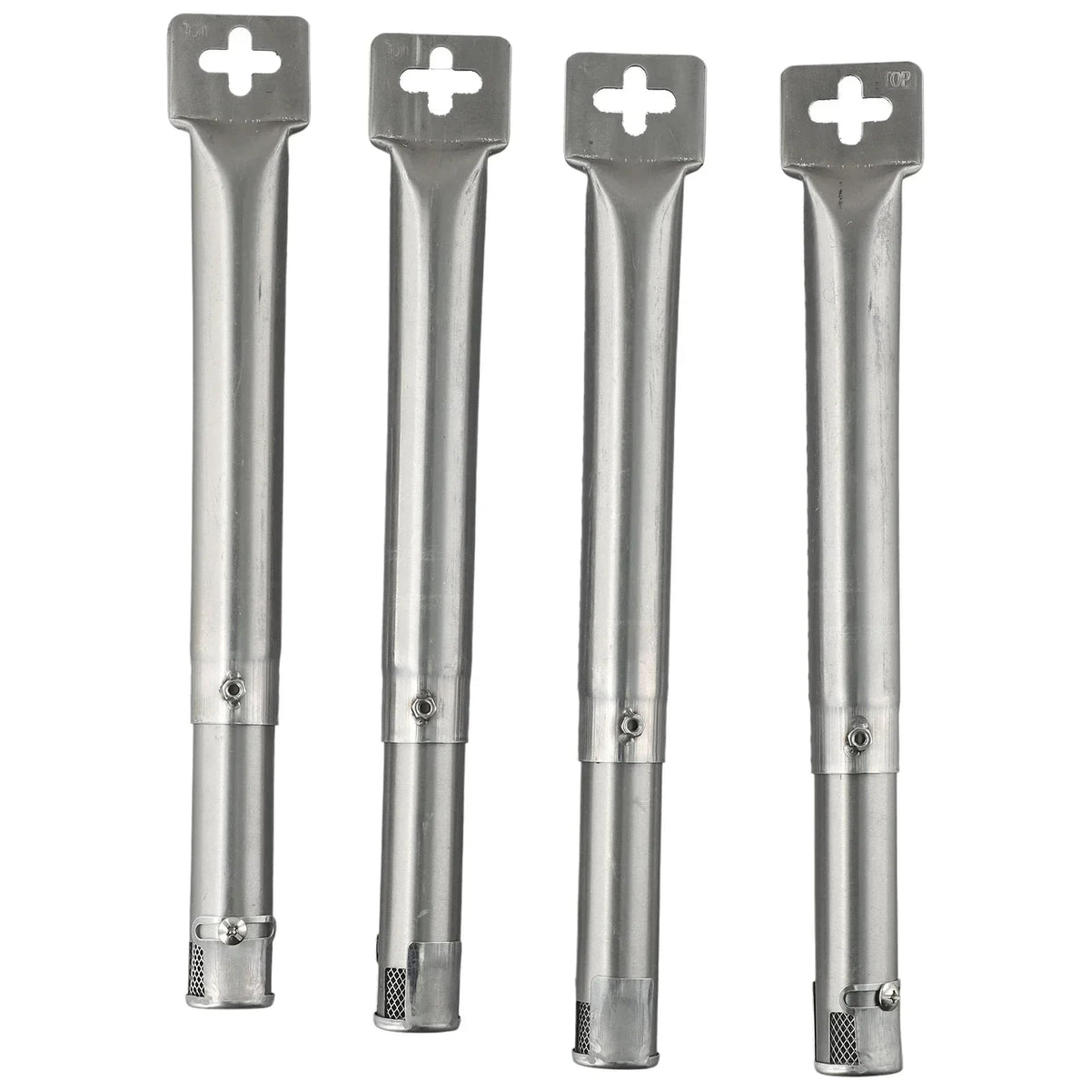 Adjustable Stainless Steel BBQ Tube Burners 30-45cm, 25.4mm, 4 Pack