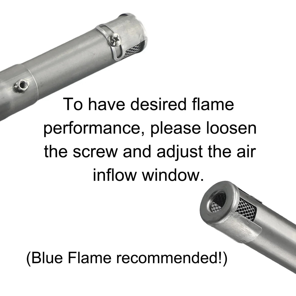 Adjustable Stainless Steel BBQ Tube Burners 30-45cm, 25.4mm, 4 Pack