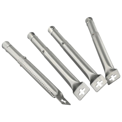Adjustable Stainless Steel BBQ Tube Burners 30-45cm, 25.4mm, 4 Pack