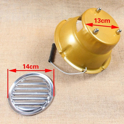 Mini Charcoal BBQ Grill, Iron Japanese-Style Outdoor Stove, 20cm