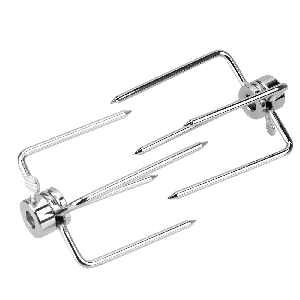 Rotisserie BBQ Forks 2-Piece Stainless Steel Meat Fork Set