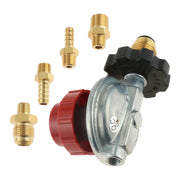 bbqdeals Adjustable Propane Regulator Valve Kit, 0-20 PSI, POL Connector