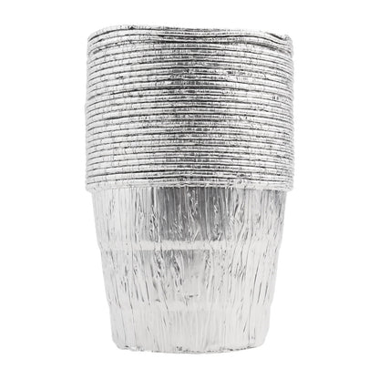 LEENKEA BBQ Grease Drip Bucket Inserts, Tin Foil, 25 Pack