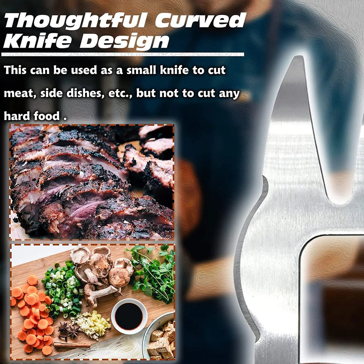 GLANYOMI Stainless Steel Meat Claws for Pulled Pork, Chicken and BBQ