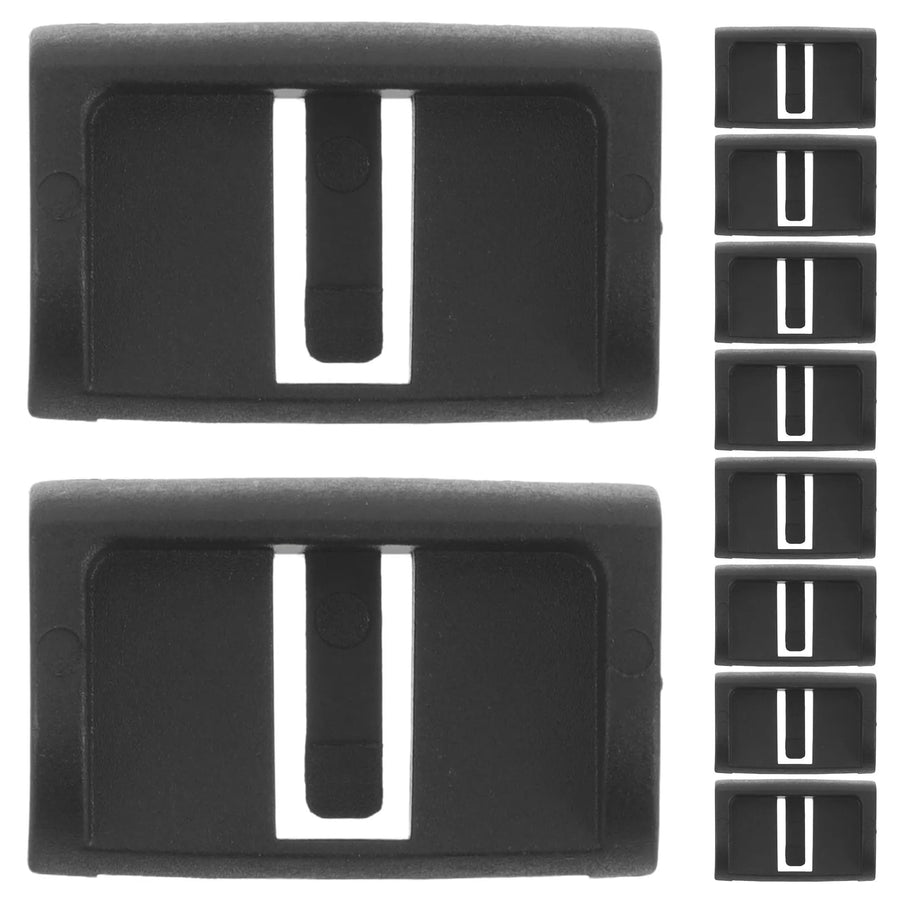 10 Pack Black Plastic BBQ Grill Damper Handles, Heat-Resistant Vent Knobs