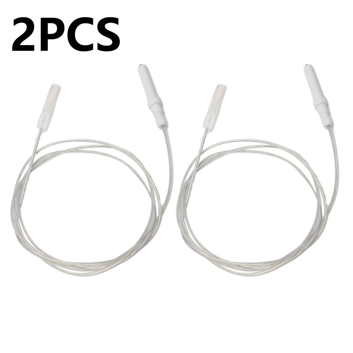 Gas Hob Igniter Electrodes, 2 Pack, Ceramic, 900mm Cable, 35/40/45mm