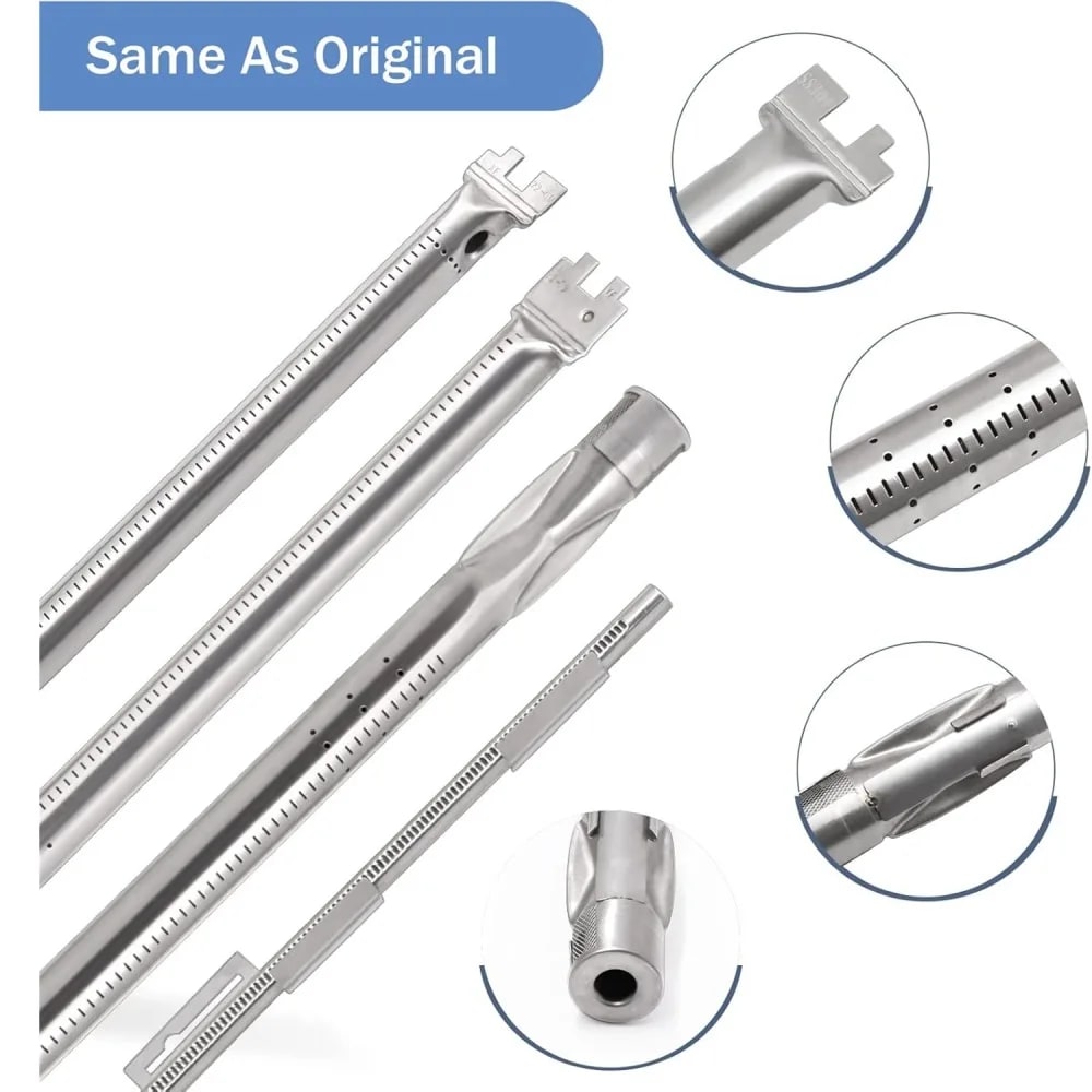 304 Stainless Steel Replacement Burner for Weber Spirit GS4, Spirit II and 300 Series Barbecues