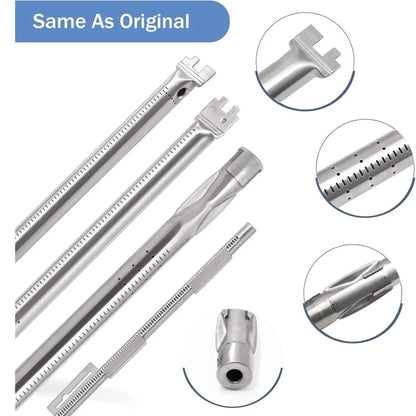 304 Stainless Steel Replacement Burner for Weber Spirit GS4, Spirit II and 300 Series Barbecues