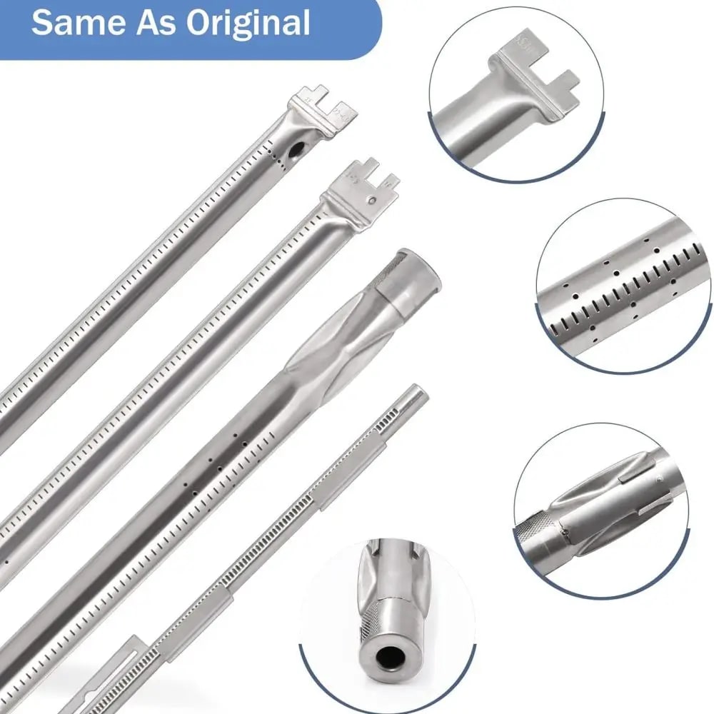 304 Stainless Steel Replacement Burner for Weber Spirit GS4, Spirit II and 300 Series Barbecues