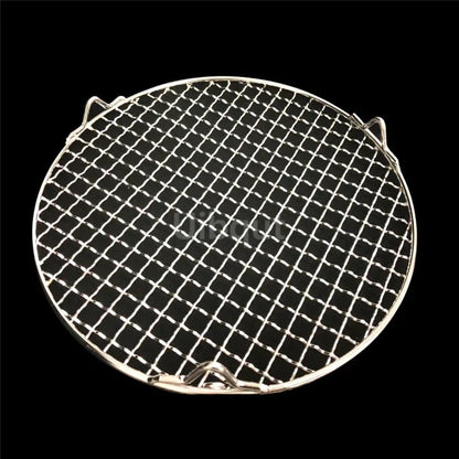 304 Stainless Steel Round BBQ Grill Mesh Rack, Multiple Sizes