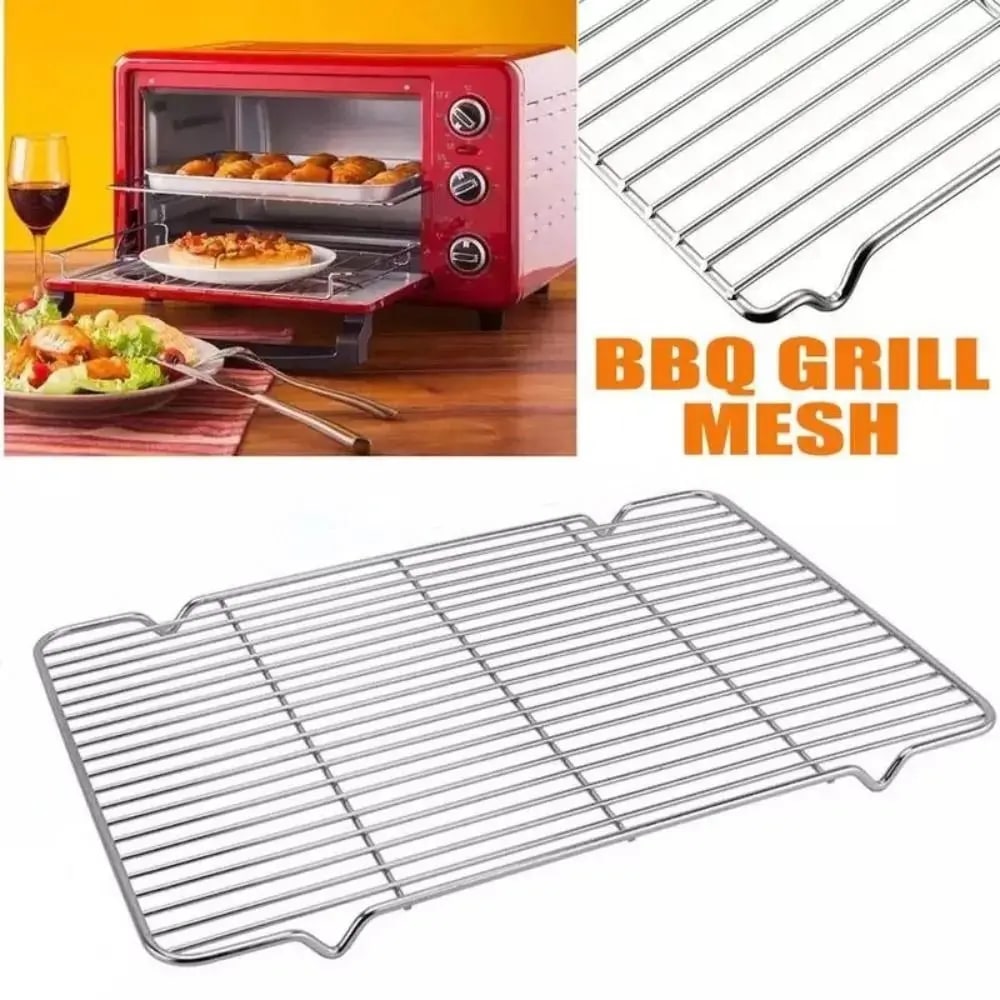 Stainless Steel Cooling Rack for Baking, Roasting, Grilling and BBQ, 5 Sizes