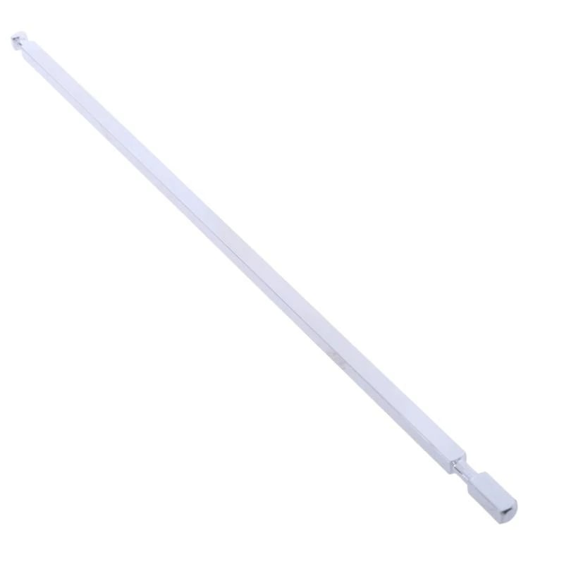 Stainless Steel BBQ Rotisserie Forks and Spit Rod, Silver, 1pc