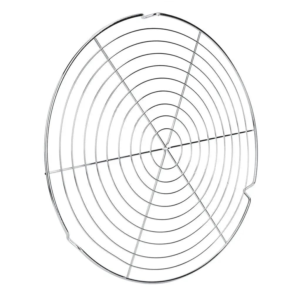 32.5cm Stainless Steel Round Wire BBQ Grill, Steaming and Cooling Rack