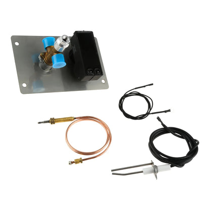 bbqdeals Flat Panel Gas Fire Pit Control System with 3/8in Male Flare