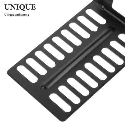 Stainless Steel Rotisserie Motor Bracket Set for Barbecue Grills, Black