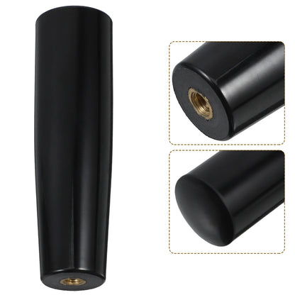 Bakelite BBQ Rotisserie Handle with Copper Thread, Black, 10cm - 10.00X2.80X0.60CM
