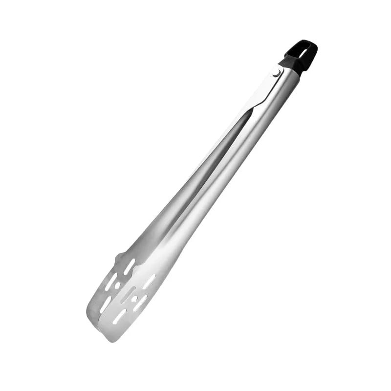 Stainless Steel BBQ Tongs and Grilling Tweezers, 10-12 Inch Options - Tongs-11in-1cs