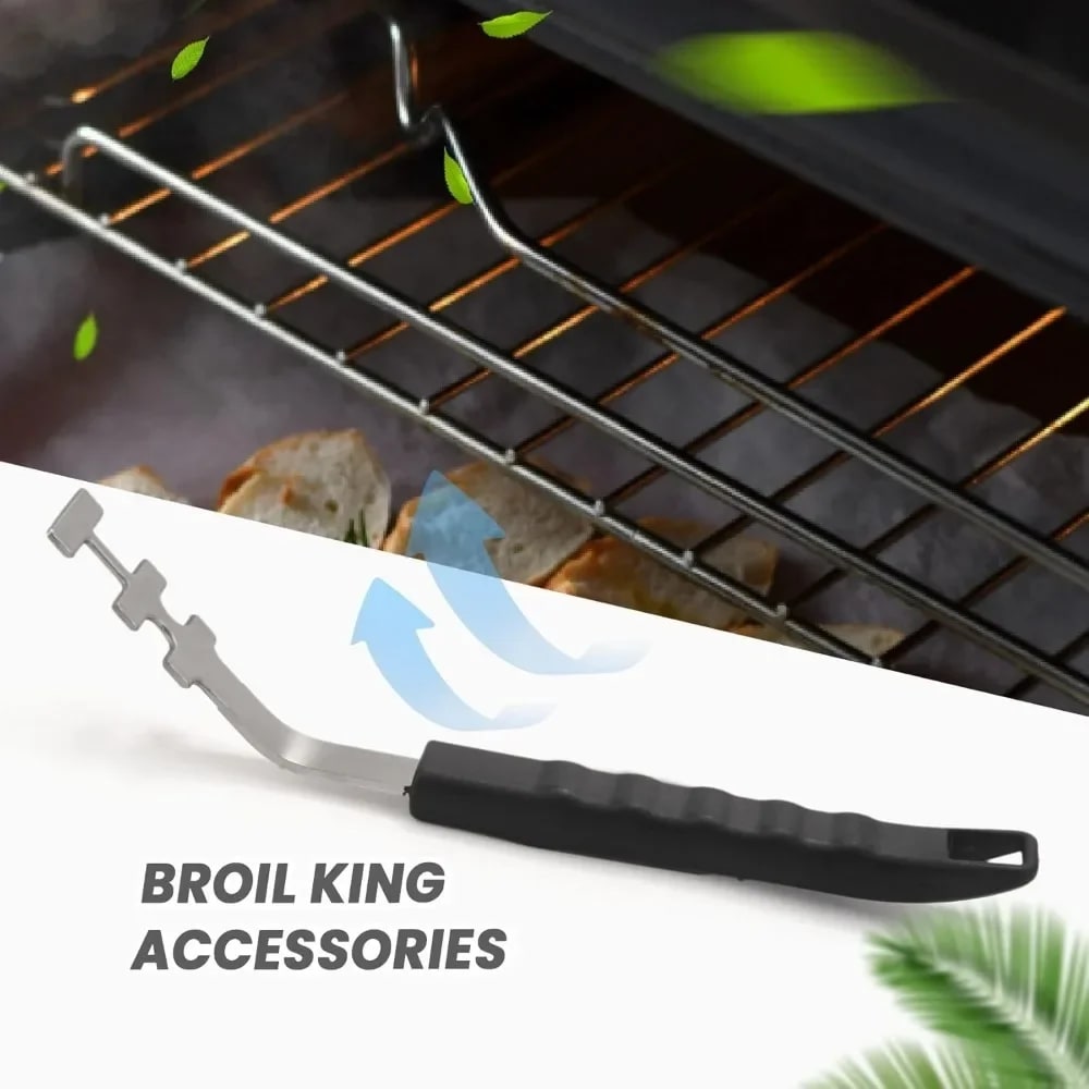 BBQ Grill Grate Lifter Tool, Plastic, 27.5cm