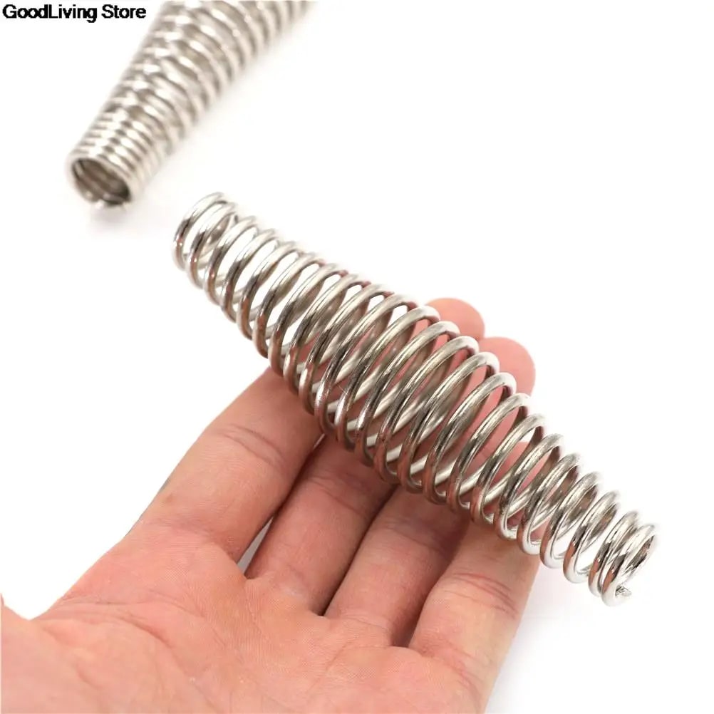 Metal BBQ Handle Spring for Grills, Smokers, Stoves and Fireplaces, 11cm or 14cm