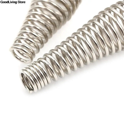 Metal BBQ Handle Spring for Grills, Smokers, Stoves and Fireplaces, 11cm or 14cm