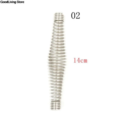 Metal BBQ Handle Spring for Grills, Smokers, Stoves and Fireplaces, 11cm or 14cm - 14cm