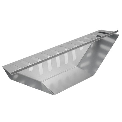 Metal Barbecue Charcoal Basket for BBQ Grills, 38.5 x 11 x 7.5cm