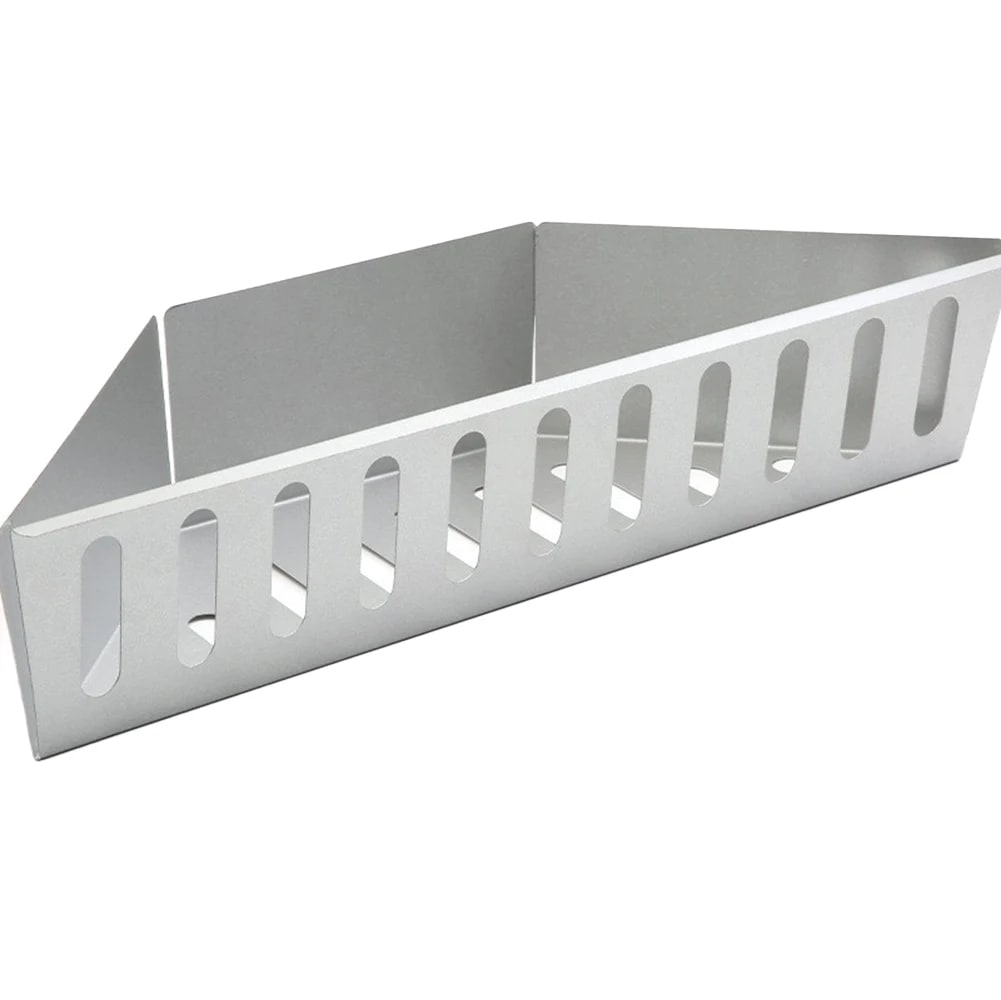 Metal Barbecue Charcoal Basket for BBQ Grills, 38.5 x 11 x 7.5cm