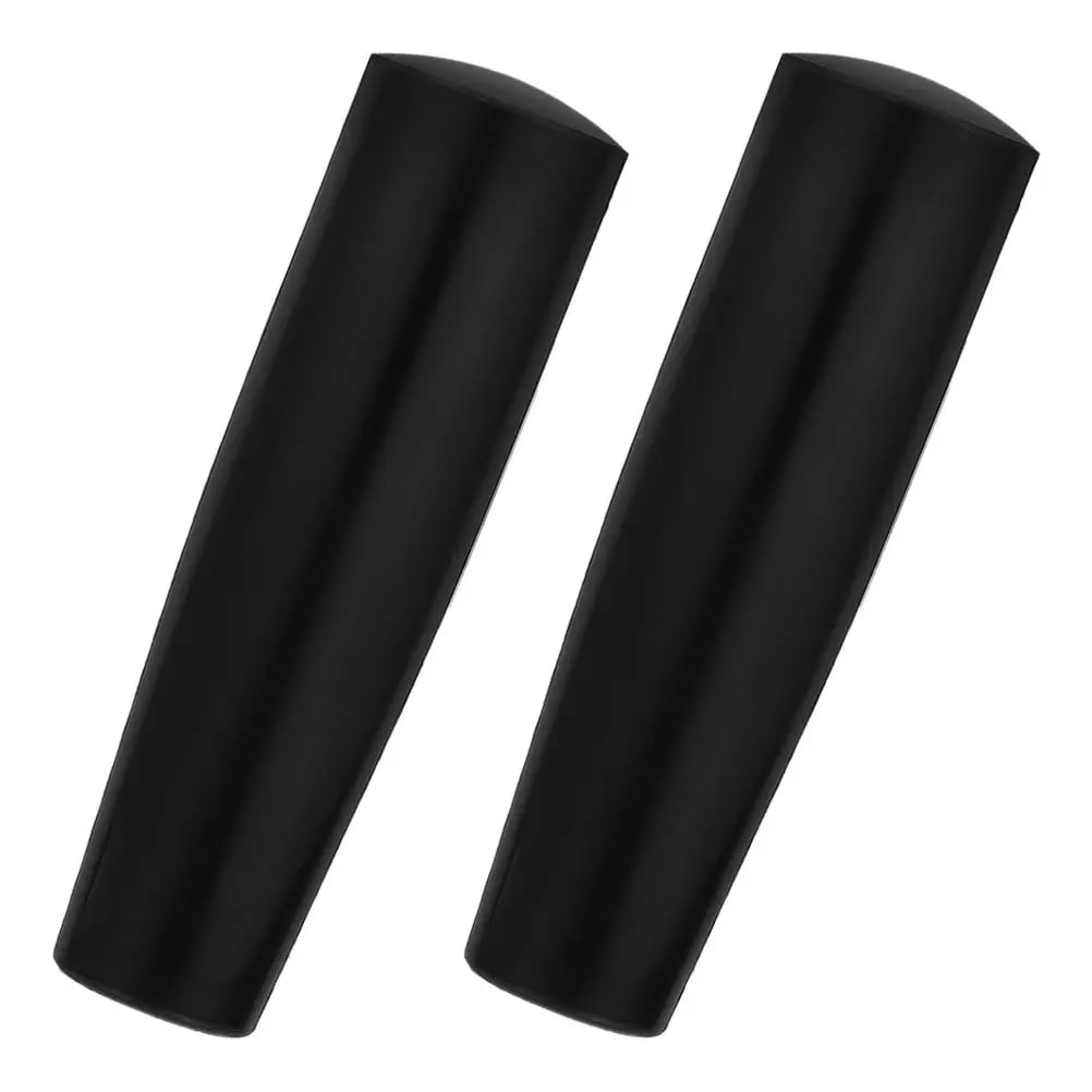 BBQ Rotisserie Replacement Handles, Black Plastic Grill Tool Grips, 2 Pack