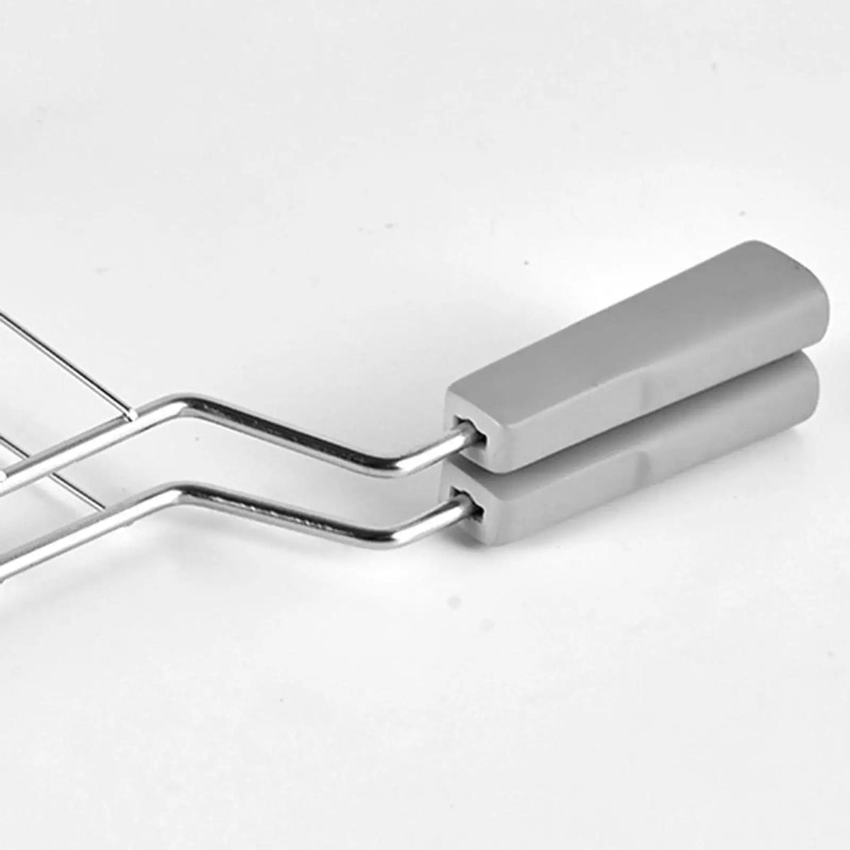 Metal Bread Toast Rack and Loaf Slice Holder for Toaster or Grill, 27cm