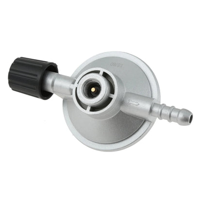 Adjustable Low-Pressure Propane Gas Regulator with Hose Barb for 1 lb Bottles