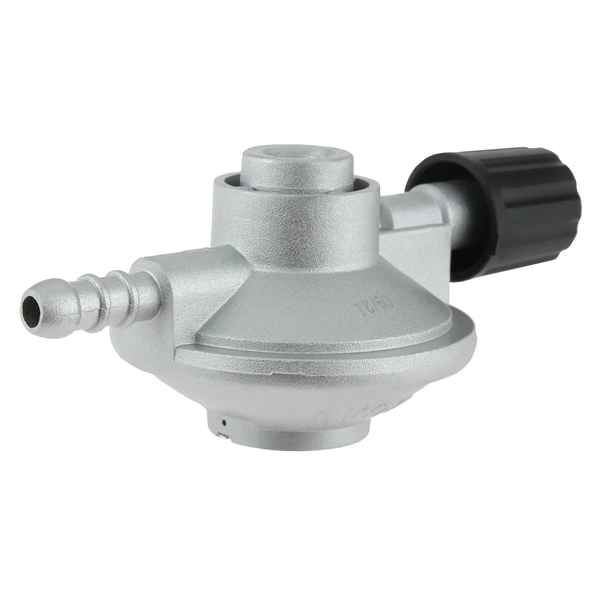 Adjustable Low-Pressure Propane Gas Regulator with Hose Barb for 1 lb Bottles