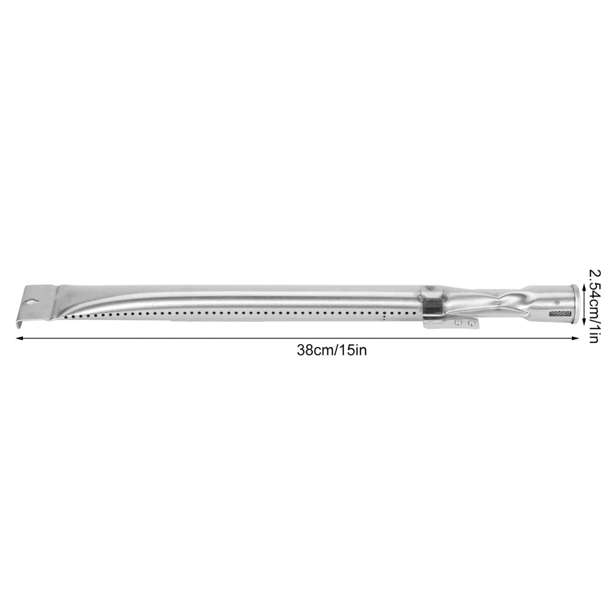 Stainless Steel BBQ Replacement Burners, 4-Pack, 378 x 25mm