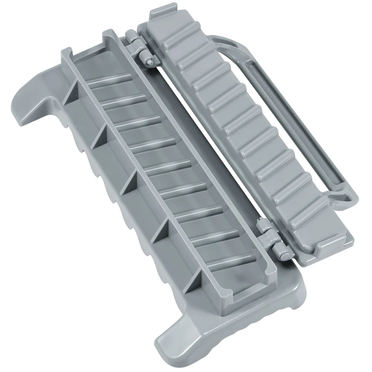 Manual Plastic Kebab Maker Press, Grey, 28 x 12 x 8.5cm