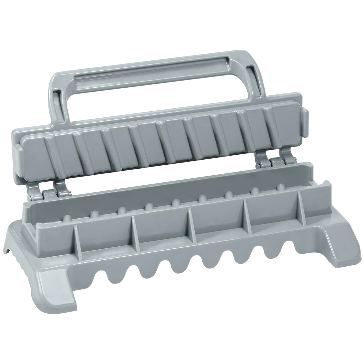 Manual Plastic Kebab Maker Press, Grey, 28 x 12 x 8.5cm