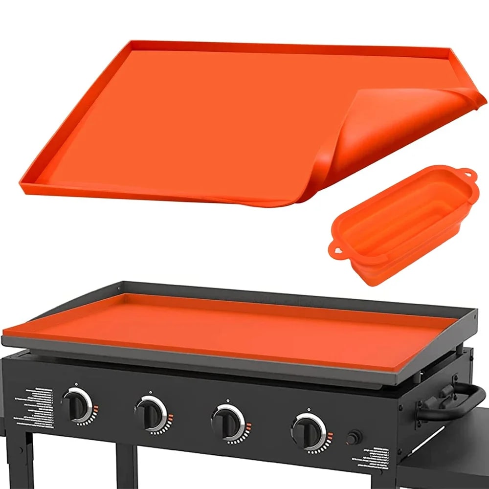 Rubber Griddle Cover Mat for Blackstone Griddles, 17, 22, 28 or 36 Inch