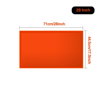 Rubber Griddle Cover Mat for Blackstone Griddles, 17, 22, 28 or 36 Inch - 28inch