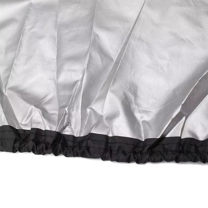 Waterproof BBQ Grill Cover JT65, Fabric Gas Grill Cover with Adjustable Hem Rope, 6 Sizes