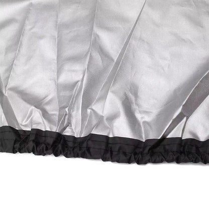 Waterproof BBQ Grill Cover JT65, Fabric Gas Grill Cover with Adjustable Hem Rope, 6 Sizes