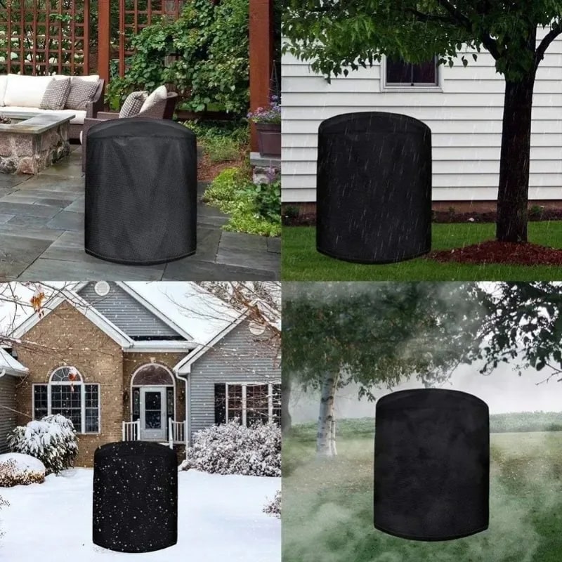 BBQ Cover 71 x 73cm Waterproof Oxford Outdoor Barbecue Cover