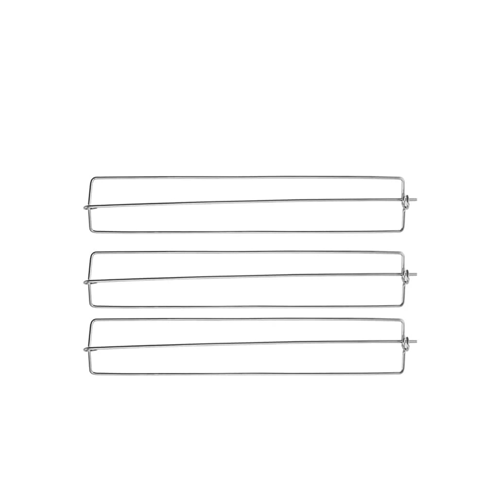 Chicken Wing Grill Rack Stainless Steel 11.8in JT585 - 3 Pieces
