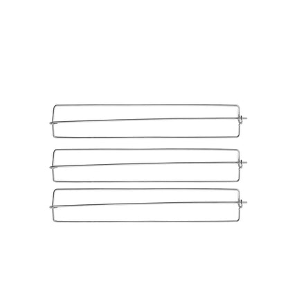 Chicken Wing Grill Rack Stainless Steel 11.8in JT585 - 3 Pieces