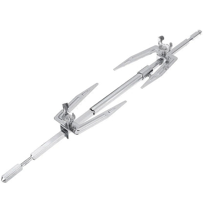 Electric BBQ Rotisserie Motor and Stainless Steel Fork Kit, 1.5V D Battery - B