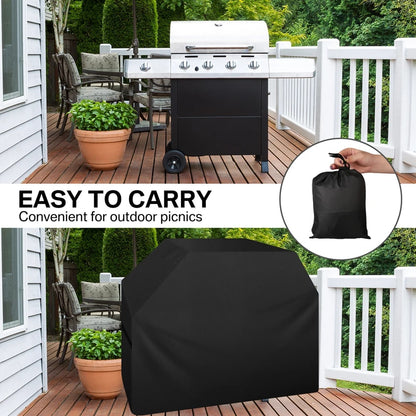 Waterproof Fabric BBQ Grill Cover, UV Resistant, Multiple Sizes