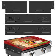 BBQ Wind Screen for Griddles, Non-Stick Coated, 17, 22, 28 or 36 Inch Options