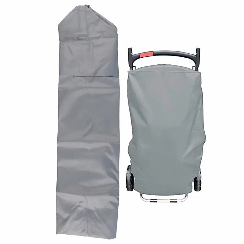 Grey 210D Grill Cover 101 x 49 x 25cm for Weber Traveler Gas Grill
